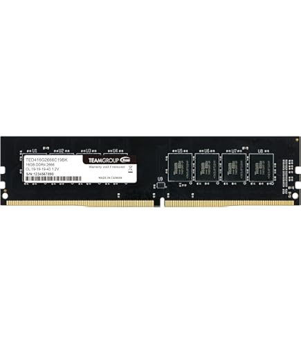 TEAMGROUP DDR4 8GB PC 3200 Team Elite TED48G3200C2201 : Amazon.co